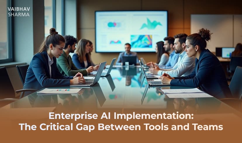 Enterprise AI Implementation: The Critical Gap Between Tools and Teams