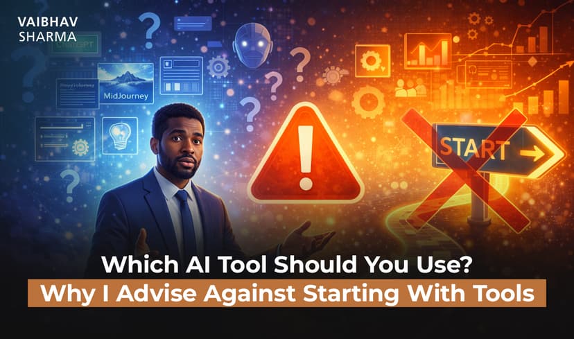 Which AI Tool Should You Use? Why I Advise Against Starting With Tools