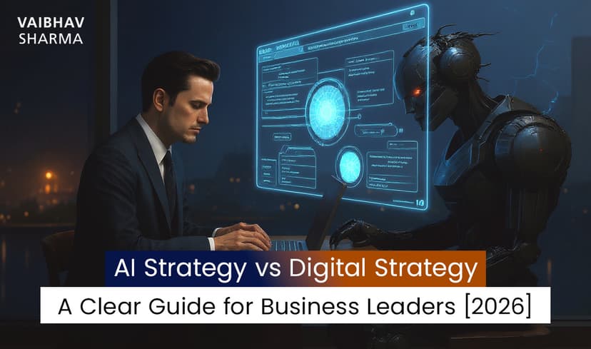 AI Strategy vs Digital Strategy: A Clear Guide for Business Leaders [2026]