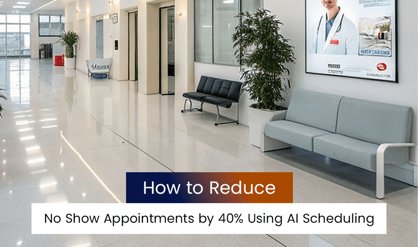 How to Reduce No Show Appointments by 40% Using AI Scheduling