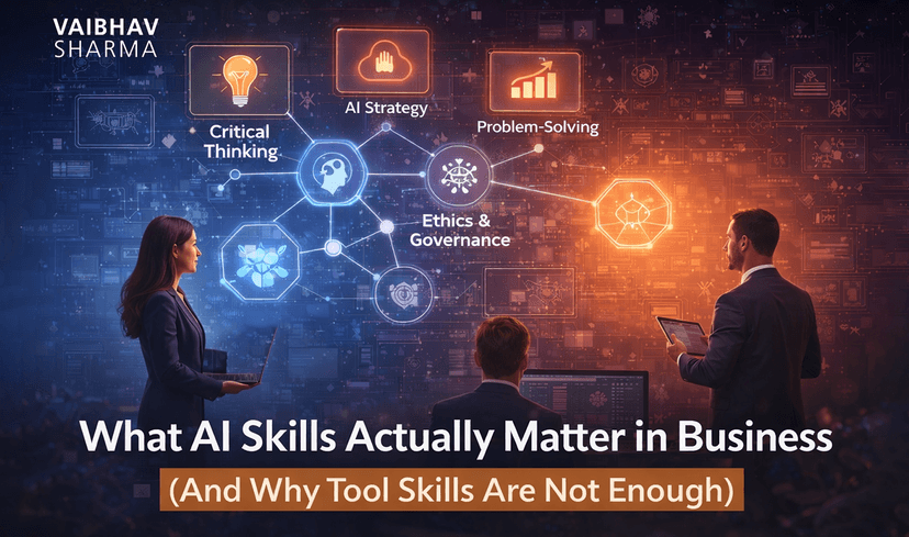 What AI Skills Actually Matter in Business (And Why Tool Skills Are Not Enough)